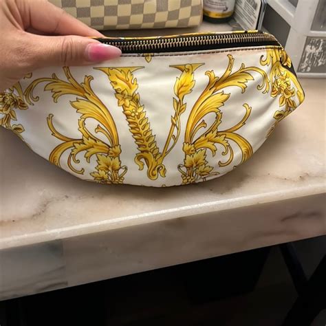 versace bum bag womens|Versace evening bag.